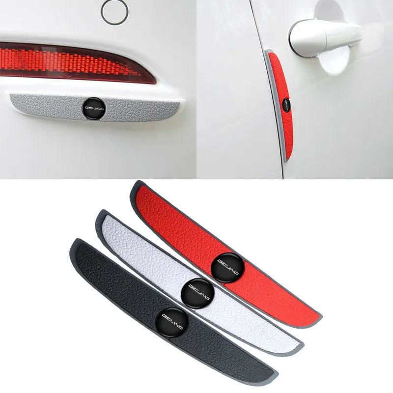 SearchFindOrder 4 Pcs Grey Beijing Car Guard Door Edge Protection Strip