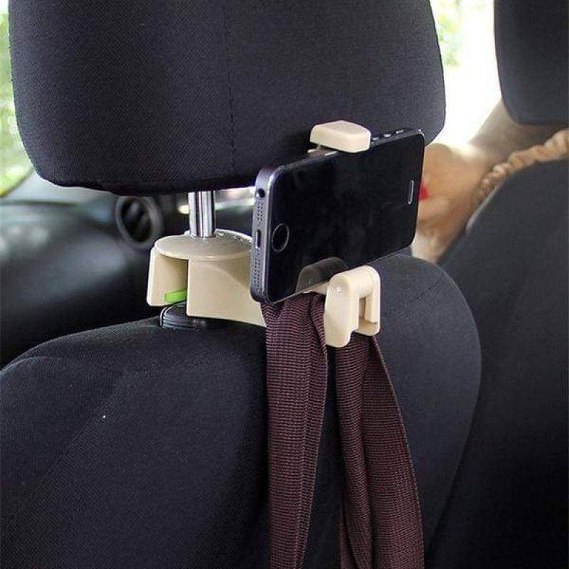 Car Headrest Hook with Phone Holder - Smart Shop (Online Store for wise shoppers) 