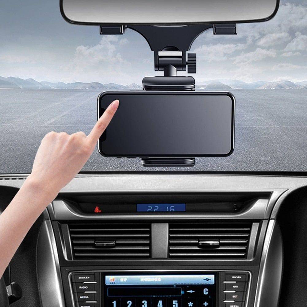 Car Rearview Mirror Phone Holder - Smart Shop (Online Store for wise shoppers) 