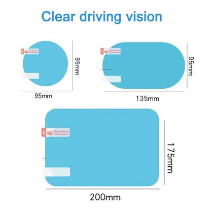 Anti-Fog Clear Film Water Repellent for Car Mirrors and Windows - Smart Shop (Online Store for wise shoppers) )