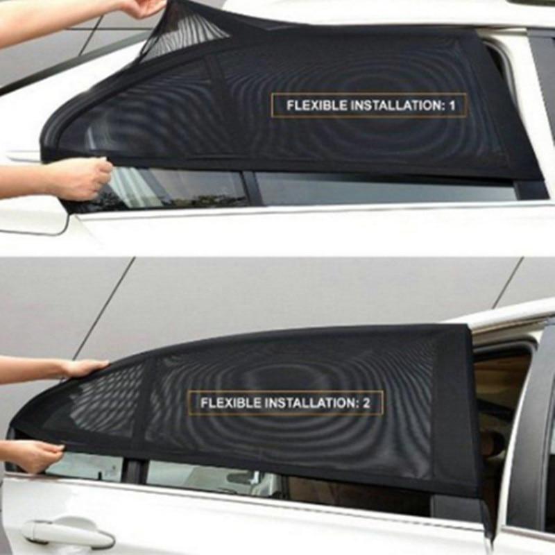 SearchFindOrder 2 Pieces Front Car Windows Car Window Summer Sunshade UV Protector (2 pieces)