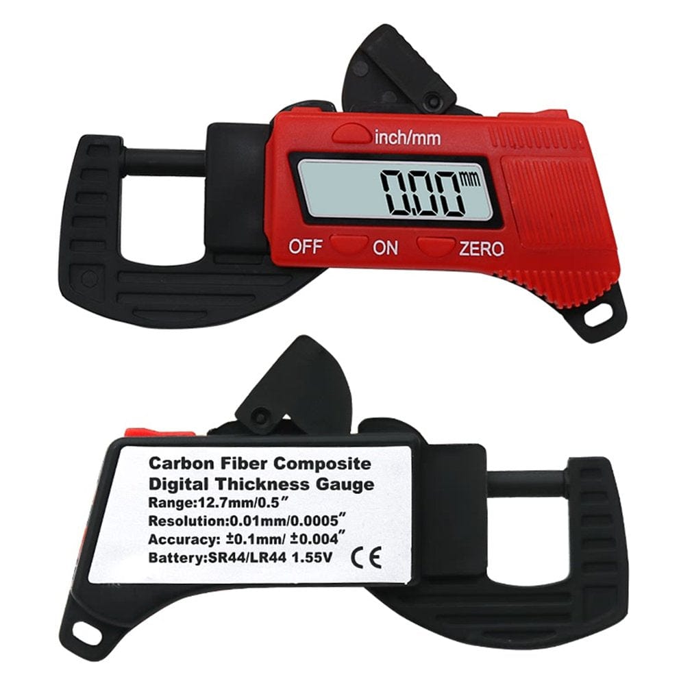 Carbon Fiber Digital Thickness Caliper Tool