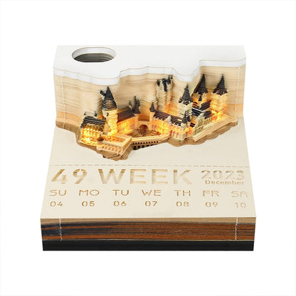 3D Memo Block Calendar