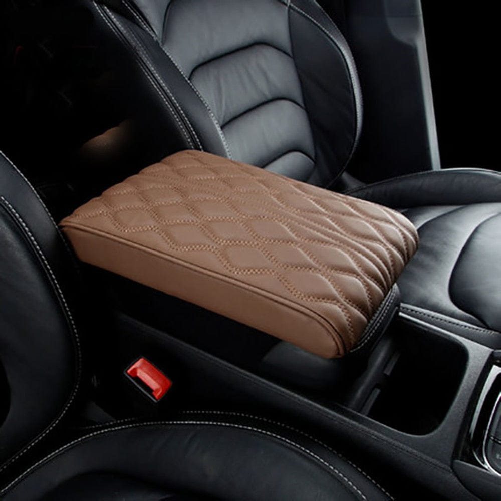 SearchFindOrder Black Central Car Armrest Console Cushion