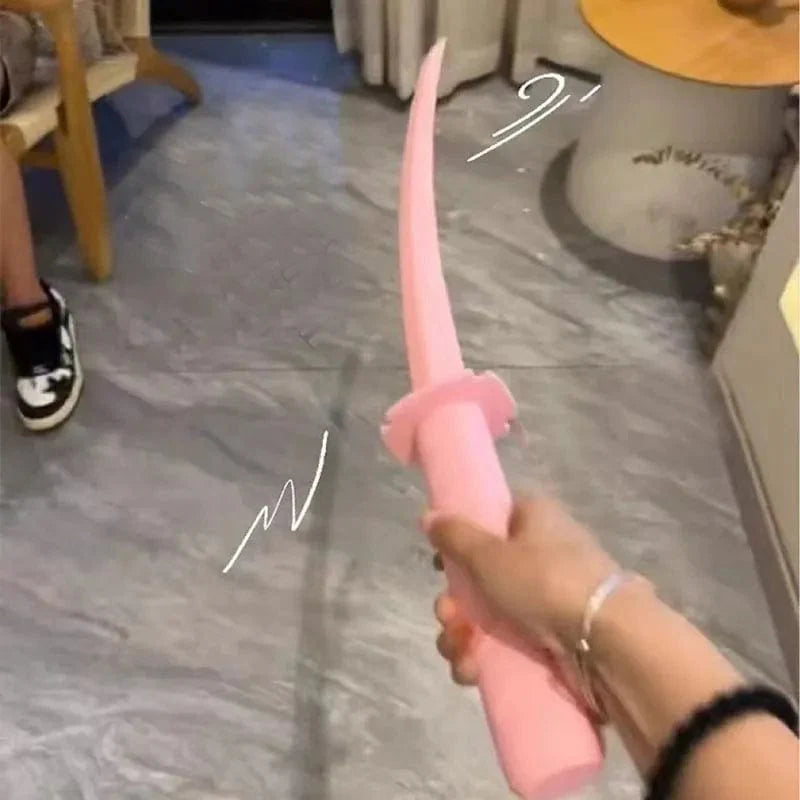 Kids 3D Printed Katana Sword Stress Relief Toy