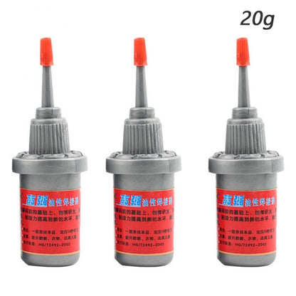 SearchFindOrder China / 3 PCS Waterproof Adhesive Multi-Purpose Super Glue for Plastic, Metal, Rubber, Tire Repair, Liquid Leather, and Soldering