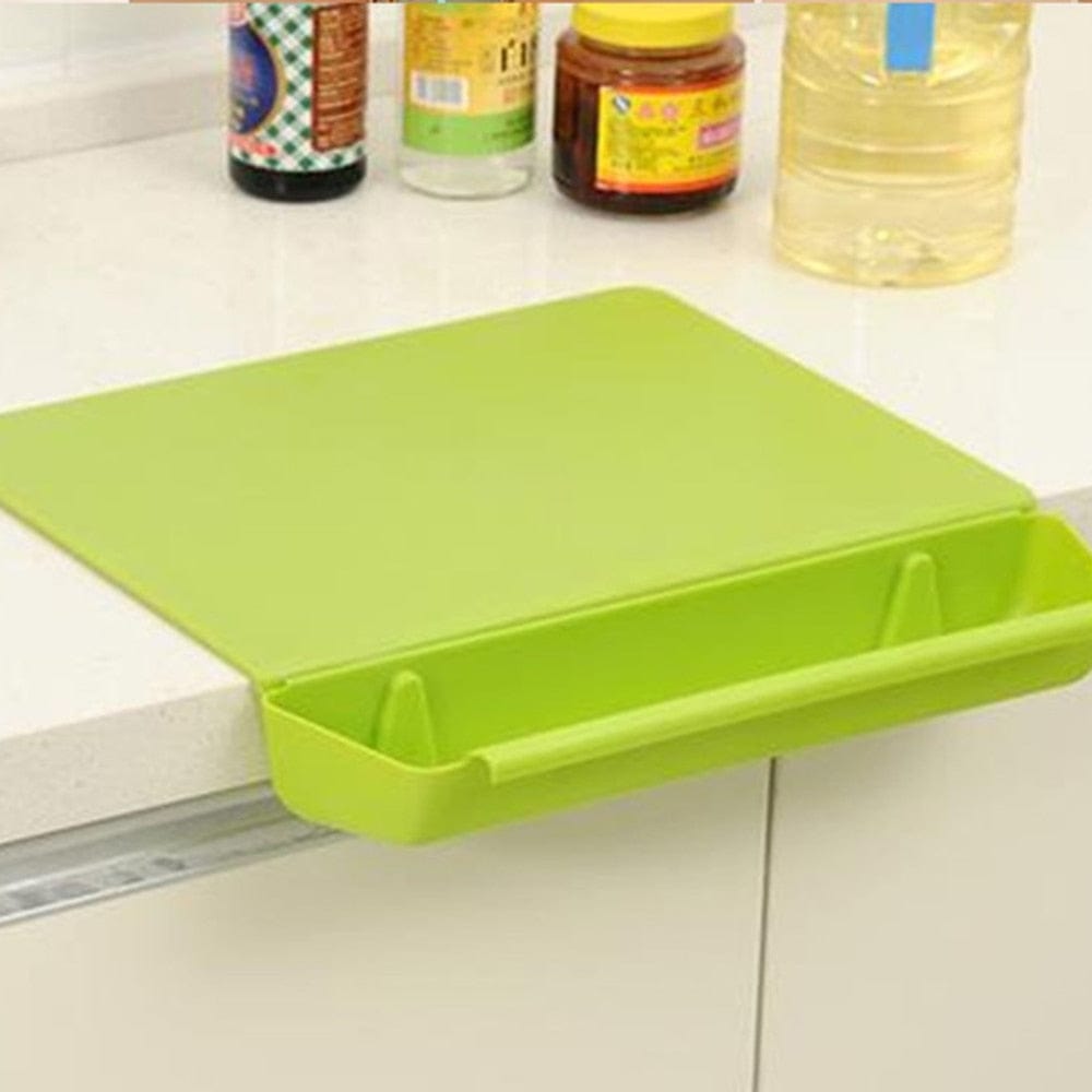 2-in-1 Creative Cutting Board with Side Storage