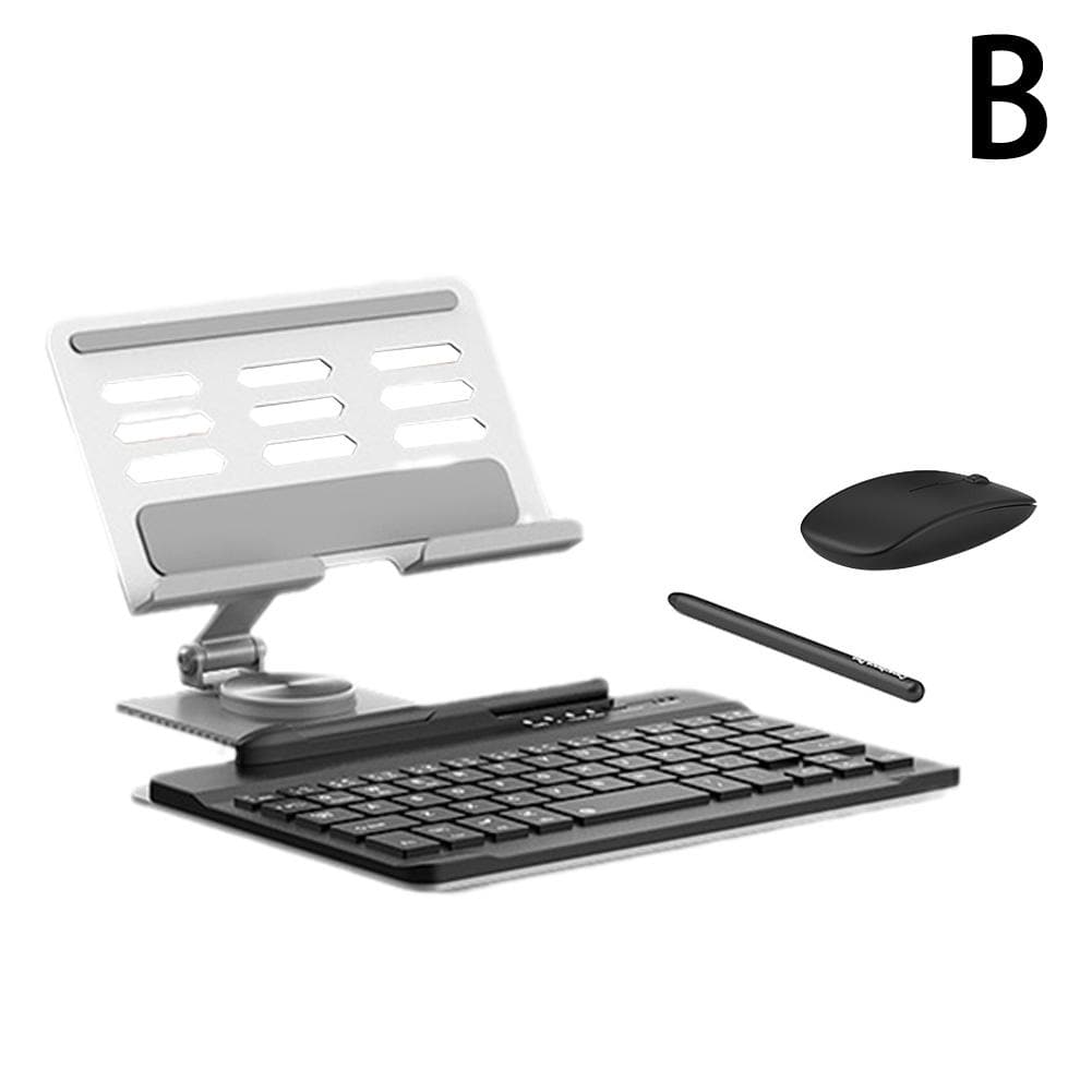 SearchFindOrder China / C Bluetooth Keyboard and Mouse with Rotating Folding Stand for Samsung Galaxy Z Fold 4/3/2, iPad Tablet