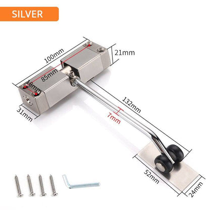 Stainless Steel Automatic Spring Door Closer - Smart Shop (Online Store for wise shoppers) 