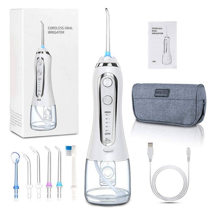 Cordless Advanced Water Flosser for Teeth, Gums, Braces, Portable Dental Care, USB Rechargeable, Waterproof - Smart Shop (Online Store for wise shoppers) 