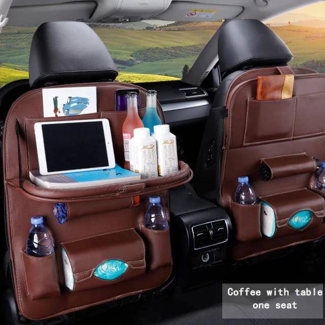 Car Back Seat Organizer Storage Bag with Foldable Table - Smart Shop (Online Store for wise shoppers) 