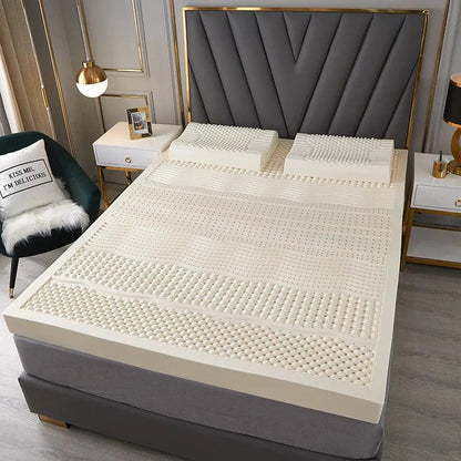 100% Natural Latex Mattress Luxe Comfort 1.8m Bed, 1.5m Thickness for Home and Dormitory