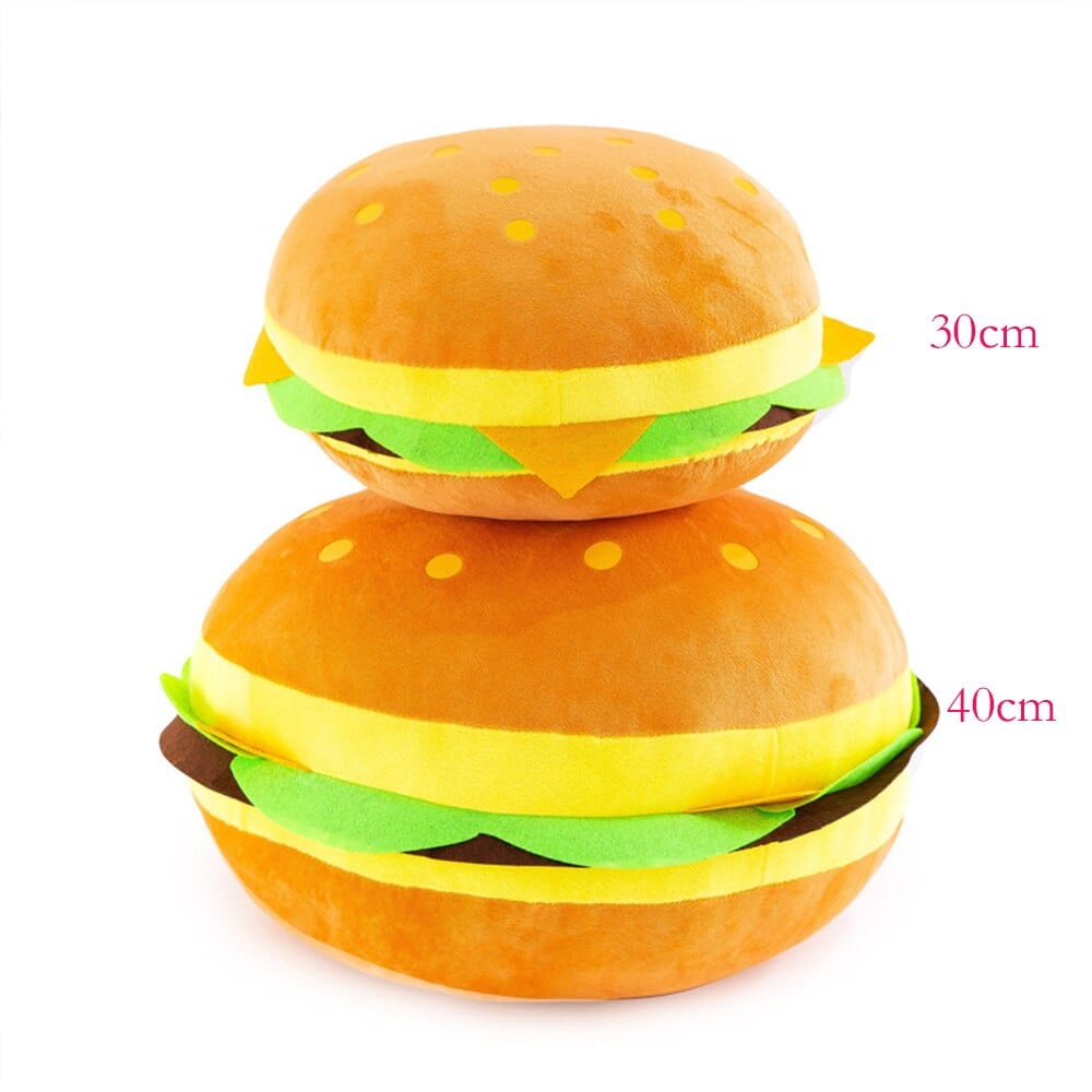 SearchFindOrder 40cm Burger / China Comfy Hamburger Pillow and Seat Cushion