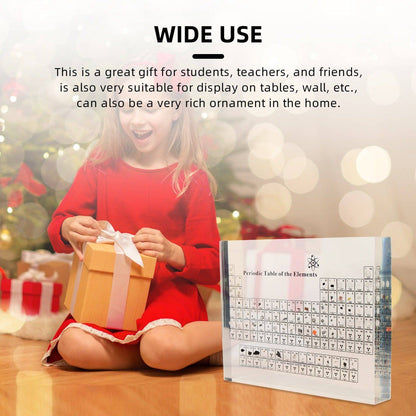 Periodic Table with Real Elements Inside and LED Light Base - Great Gift for Students, Kids and Teachers - Smart Shop (Online Store for wise shoppers) 