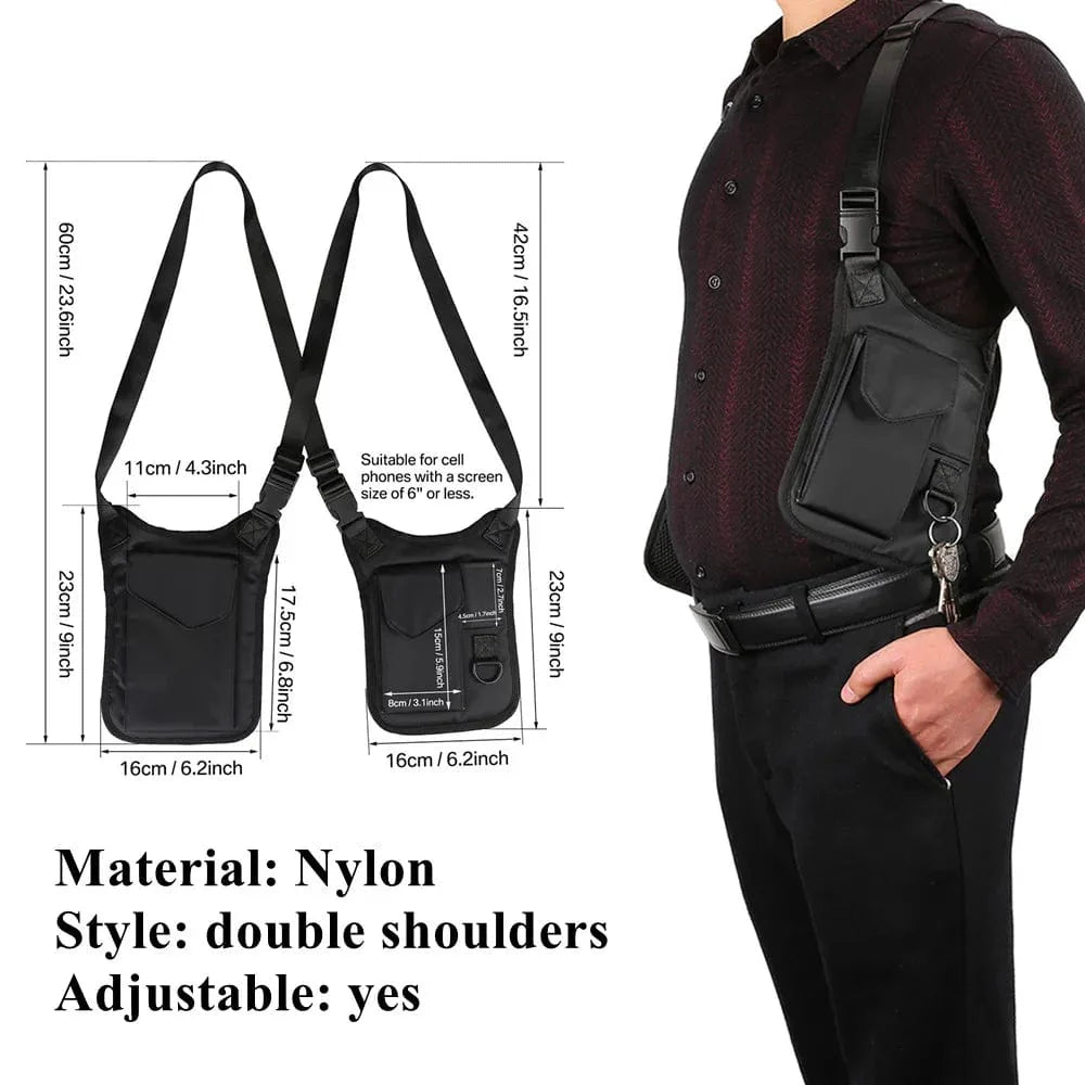 SearchFindOrder B Nylon Backpack 1 Compact Phone Guard Holster