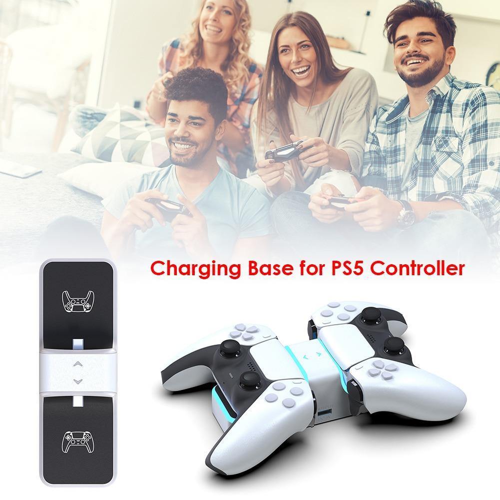 Controller Dual USB Fast Charging Dock Station Stand for PlayStation 5 - Smart Shop (Online Store for wise shoppers) 