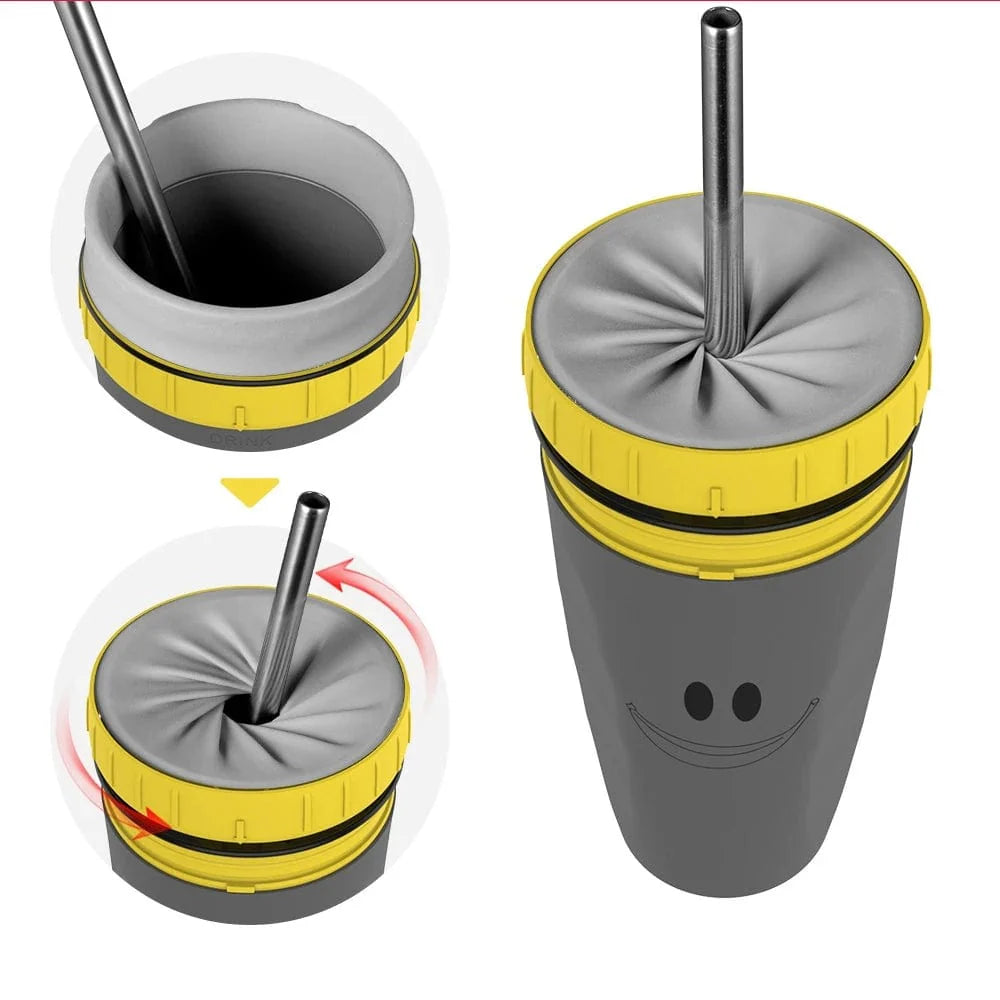 SearchFindOrder 04 / 300ML Creative Twist Lid Thermos Cup