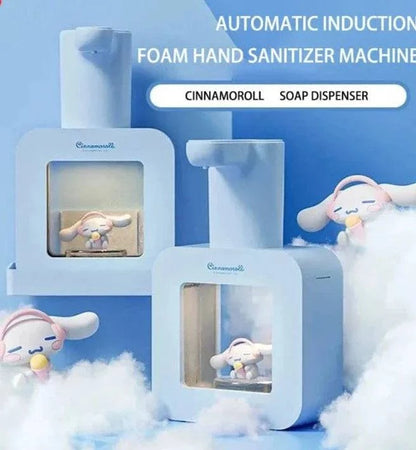 SearchFindOrder blue Cinnamoroll Cute Animal Touch-Free USB Charging Foam Soap Dispenser