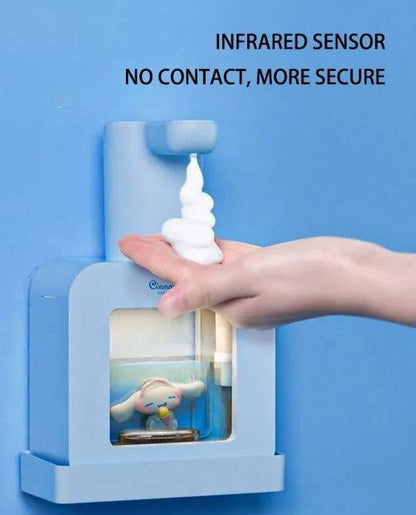 SearchFindOrder white unicorn Cute Animal Touch-Free USB Charging Foam Soap Dispenser