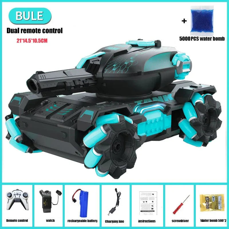 Toy Tank with Gesture and Remote Control