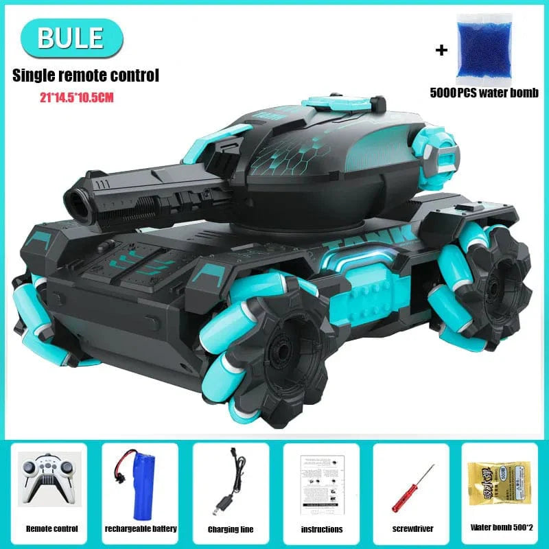 Toy Tank with Gesture and Remote Control