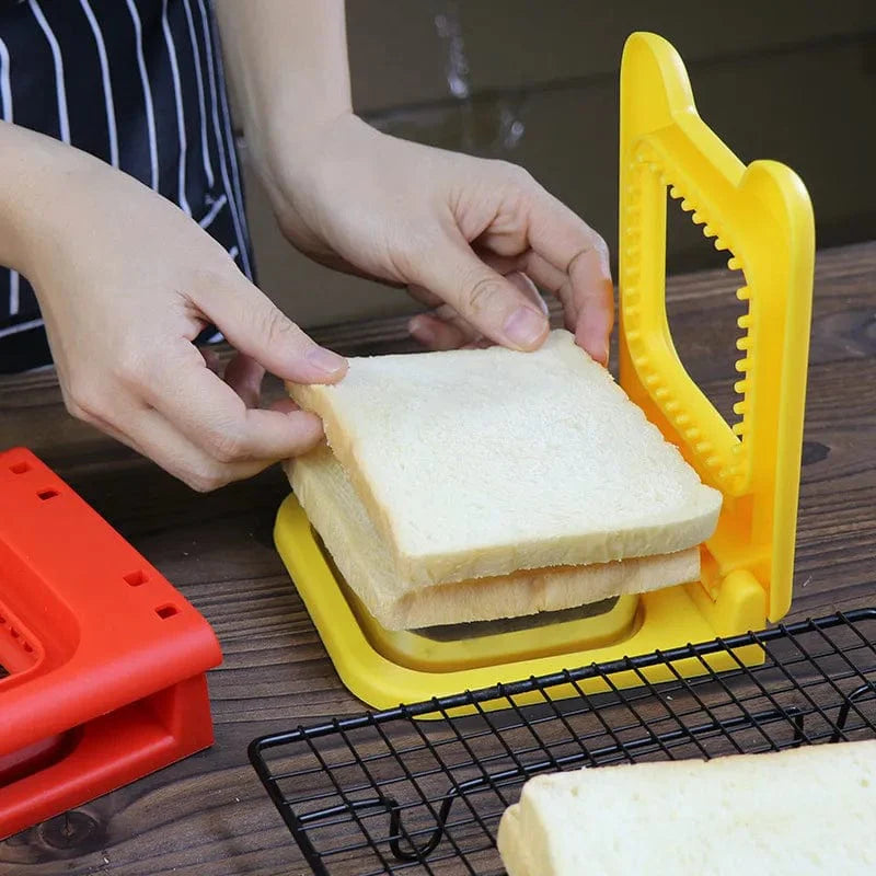 SearchFindOrder red Delightful Bread Crust Remover Kitchen Cutter Set