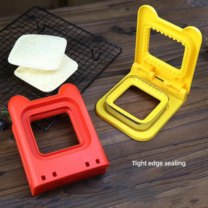 Uncrustables Sandwich Maker Cutter and Sealer, Remove Bread Crust, Great for Lunchbox, Bento Box - Boys and Girls Childrens Lunch, Make DIY Sandwiches for Kids