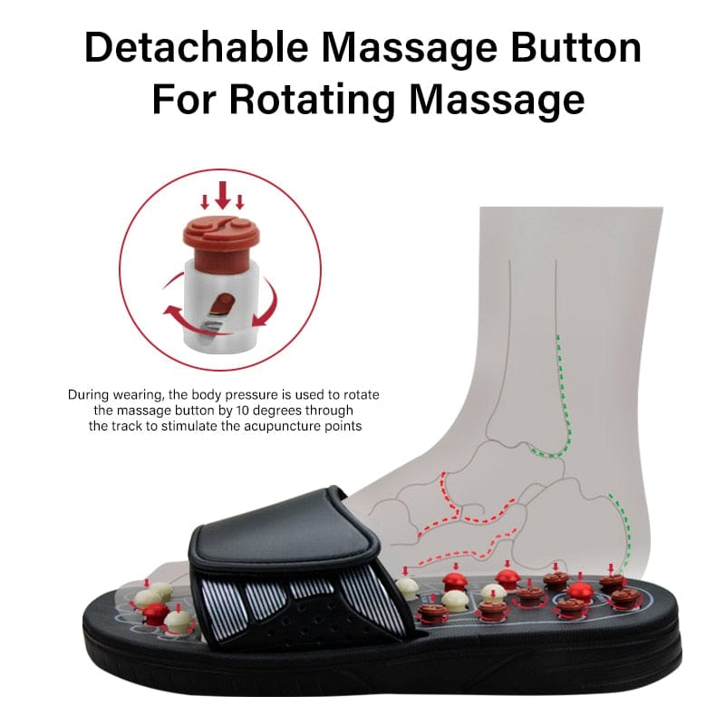 Deluxe Reflexology Acupressure Slippers