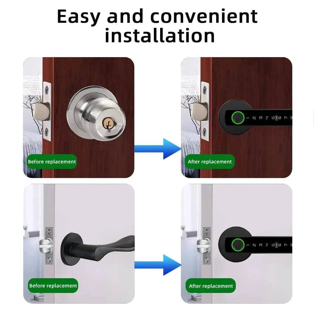 SearchFindOrder M5-B and Gateway Digital Electronic Fingerprint Door Lock