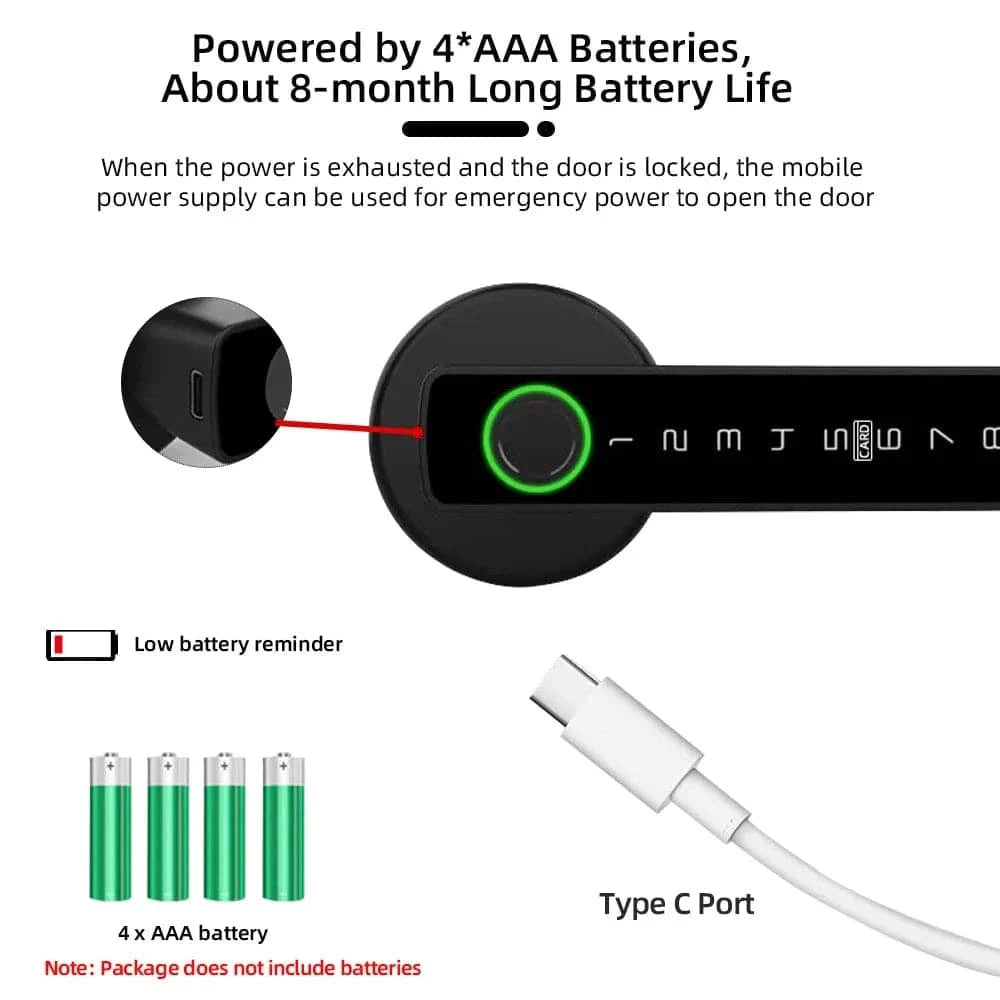 Digital Electronic Fingerprint Door Lock - Smart Shop (Online Store for wise shoppers) 