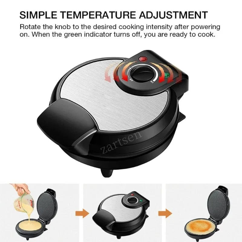 SearchFindOrder Black / AU DIY Electric Waffle Ice Cream Cone Maker