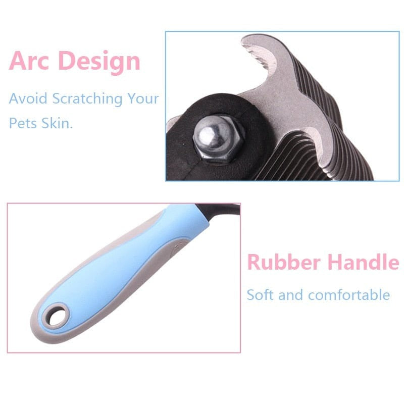 SearchFindOrder Pink / S Double-Sided Shedding Knot Cutter Tool for Dogs and Cats