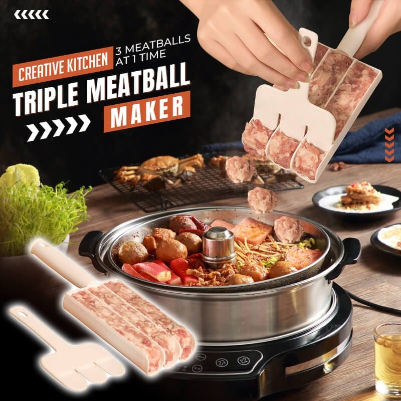 Easy Triple Meatball Maker