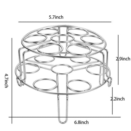 SearchFindOrder S Egg Stack Pro Stainless Steel Multifunction Steaming Rack