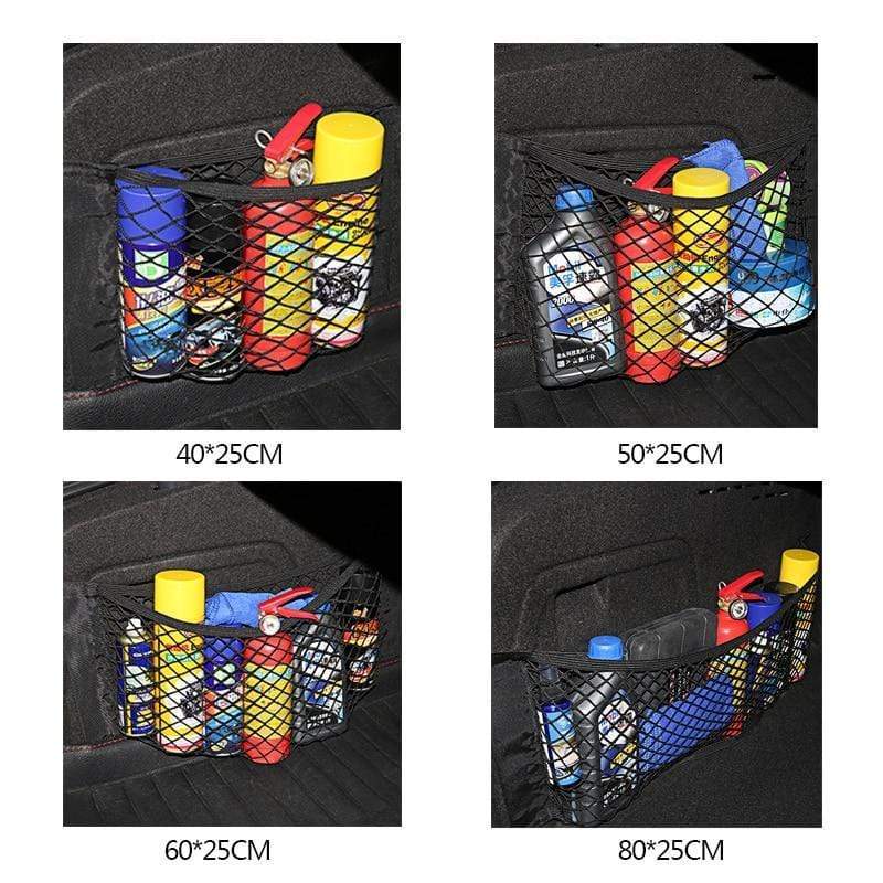 SearchFindOrder 80 x 25cm Elastic Car Net Trunk Organizer