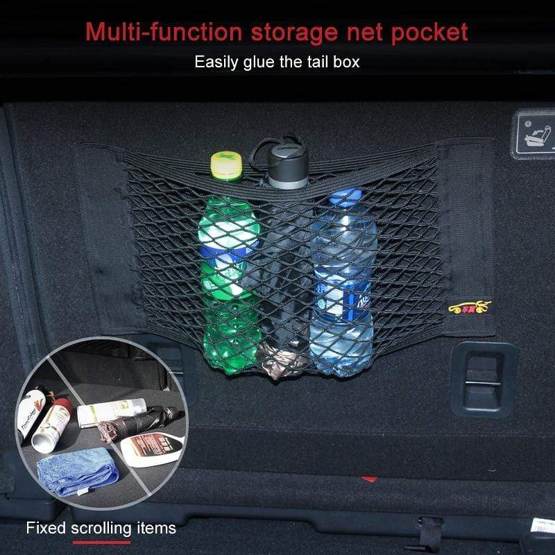 SearchFindOrder 60 x 25cm Elastic Car Net Trunk Organizer