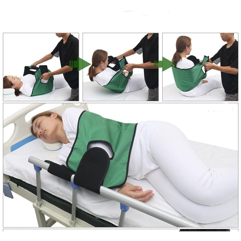 Elderly Patient Turnover and Lift Auxiliary Belt