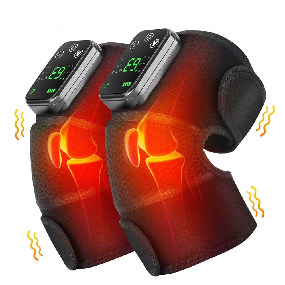 SearchFindOrder China / 1 Pair Black Electric Aching Joint Relaxing and Soothing Massaging Pad for Knees, Shoulders and Elbows