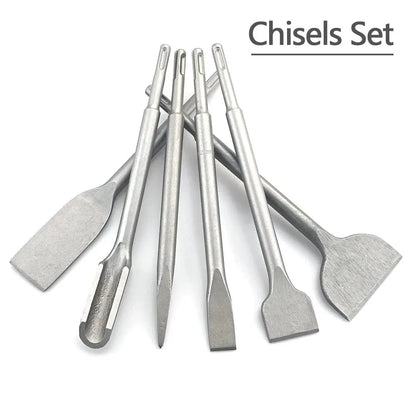 SearchFindOrder 3PCS Chisels Electric Drill Chisel Set