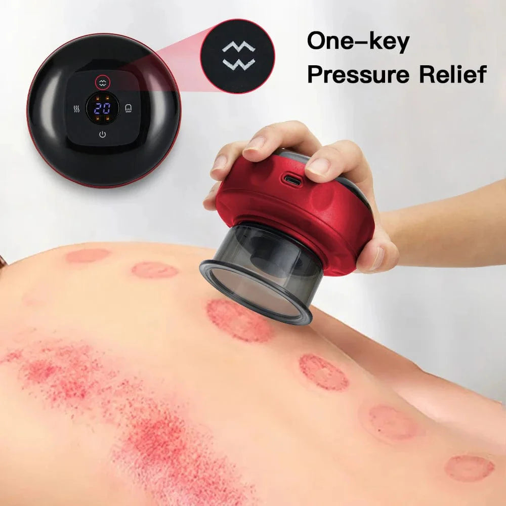 SearchFindOrder 12Level-Rechargeable 1 Electric Vacuum Cupping Massage