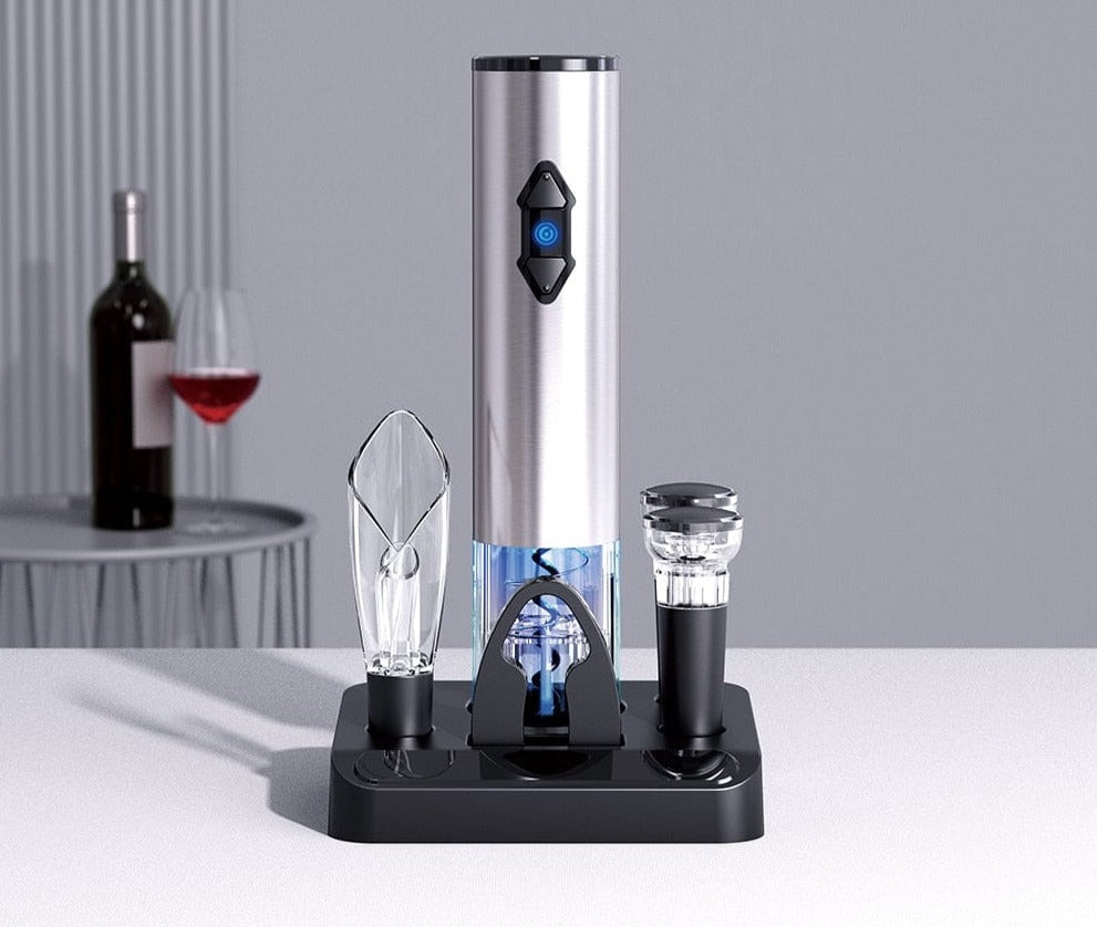 Electric Wine Bottle Opener Kit