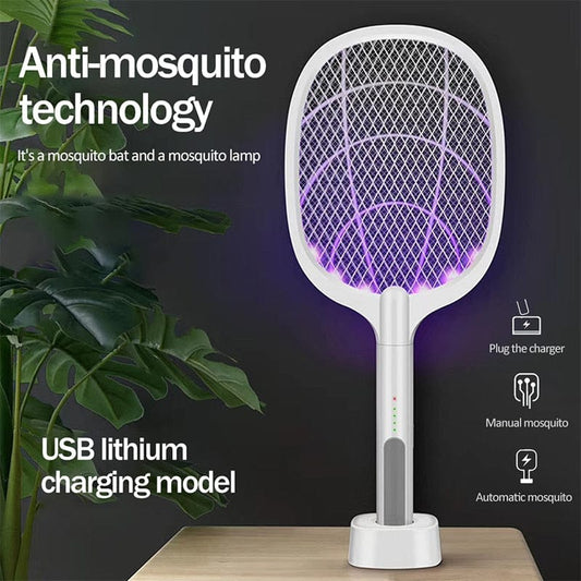 SearchFindOrder Electro Buzz Pro 3000V Rechargeable Mosquito Zapper and Insect Swatter