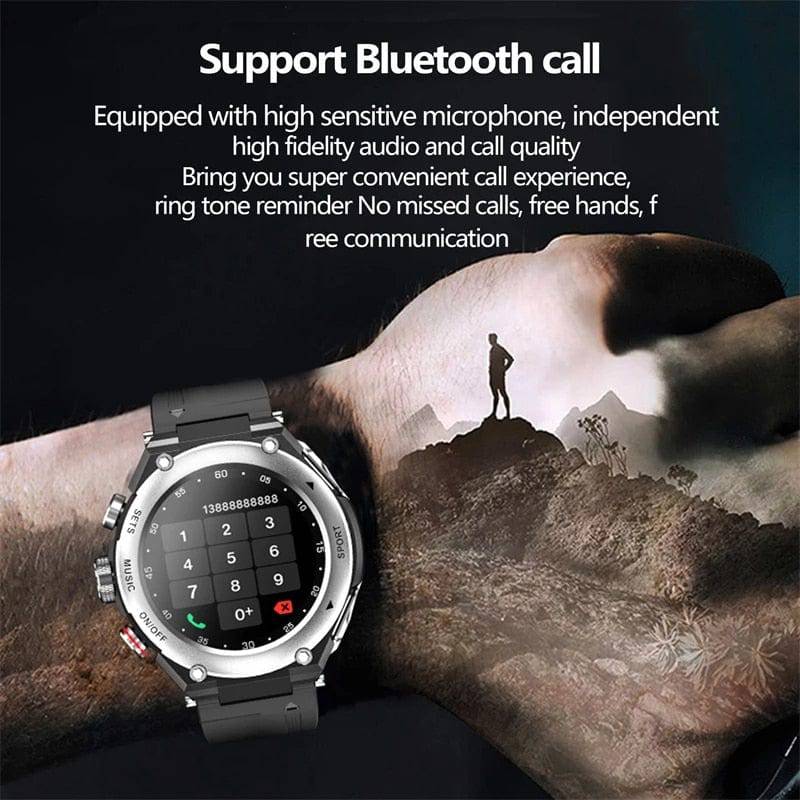 Elegant Touch Screen Bluetooth Earphones Sport Smartwatch - Smart Shop (Online Store for wise shoppers) 