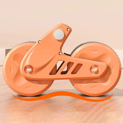 Ab Roller with Elbow Support, Automatic Rebound Abdominal Core Exercise Equipment Roller Wheel