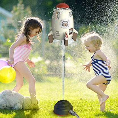 Super Rocket Launcher Outdoor Water Toy Sprinkler for Kids