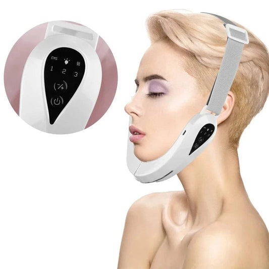 SearchFindOrder Pink Face Skin Lifting Chin Massager