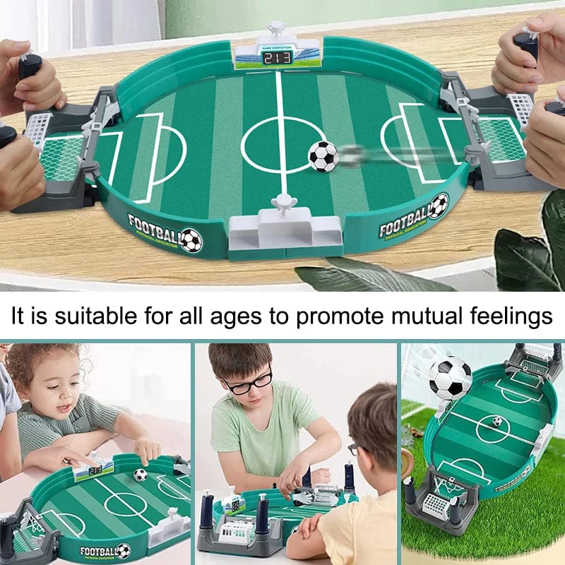 SearchFindOrder Medium 16 Balls Family Fun Kick Off Portable Soccer Table for Kids' Interactive Play and Outdoor Parties