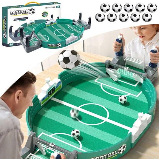 SearchFindOrder Medium 2 Balls Family Fun Kick Off Portable Soccer Table for Kids' Interactive Play and Outdoor Parties