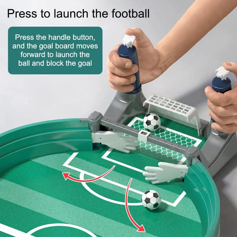 SearchFindOrder Medium 6 Balls Family Fun Kick Off Portable Soccer Table for Kids' Interactive Play and Outdoor Parties