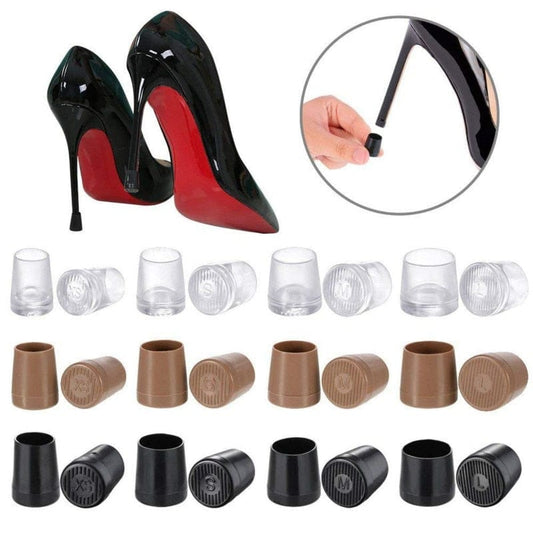 SearchFindOrder Black-L Fashionable and Protective High Heel Covers